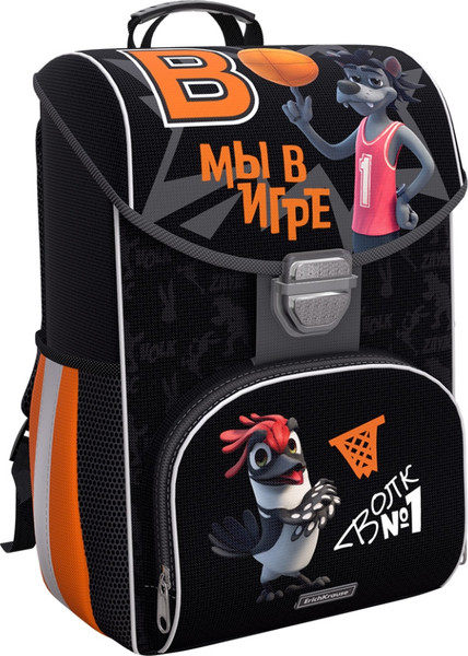 Изображение товара Школьный рюкзак Erich Krause ErgoLine 15L Ну, погоди! Каникулы. Баскетбол / 62551