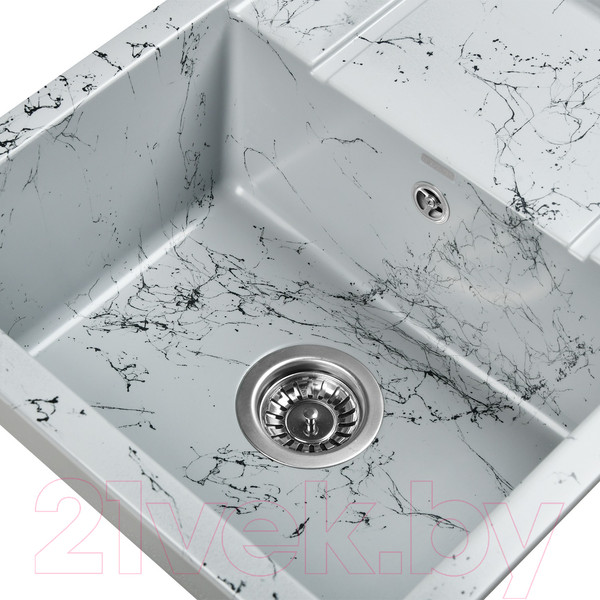 Изображение товара Мойка кухонная Wisent WB19-16 (с сифоном GER013)