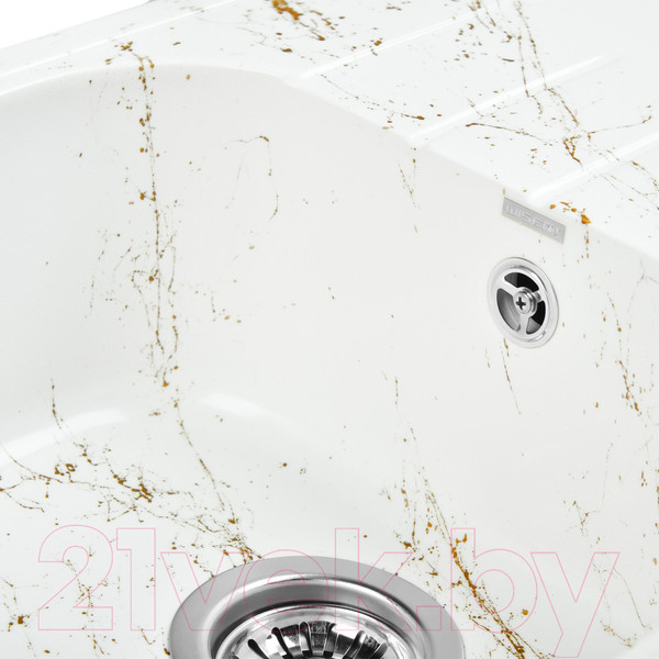 Изображение товара Мойка кухонная Wisent WB20-13 (с сифоном GER013)