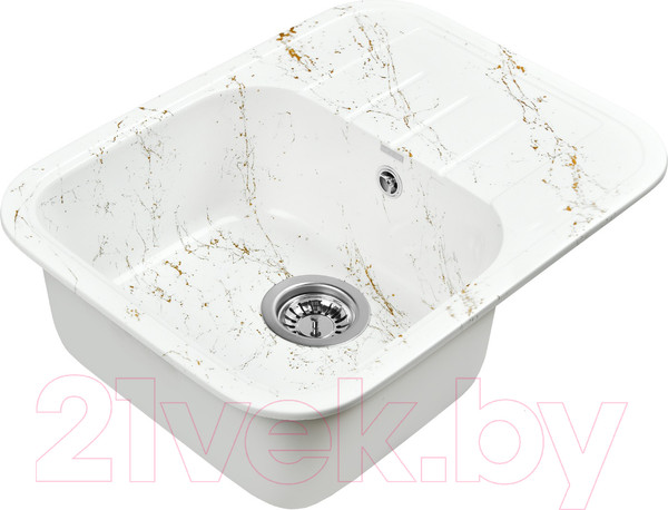 Изображение товара Мойка кухонная Wisent WB20-13 (с сифоном GER013)