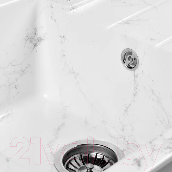 Изображение товара Мойка кухонная Wisent WB22-10 (с сифоном GER013)