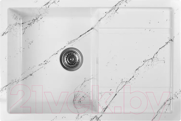 Изображение товара Мойка кухонная Wisent WB27-12 (с сифоном GER013)