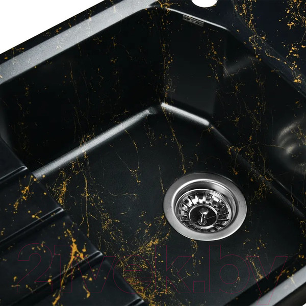 Изображение товара Мойка кухонная Wisent WE08-14 (с сифоном)