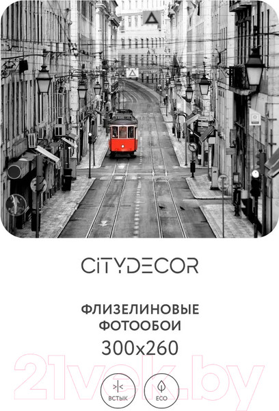 Изображение товара Фотообои листовые Citydecor Города и Архитектура 53 (300x260)