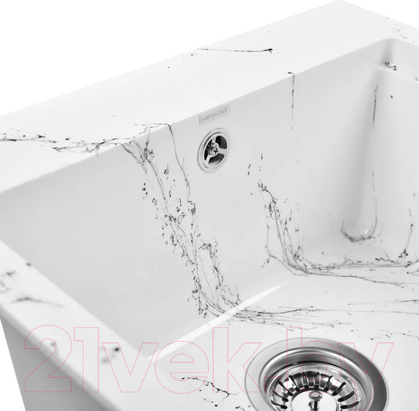 Изображение товара Мойка кухонная Wisent WB28-12 (с сифоном GER013)