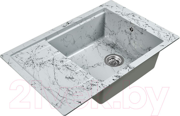 Изображение товара Мойка кухонная Wisent WB28-16 (с сифоном GER013)