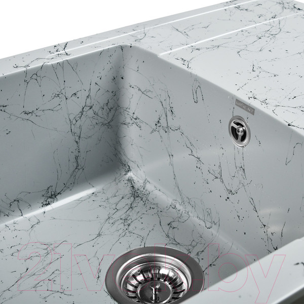 Изображение товара Мойка кухонная Wisent WB29-16 (с сифоном GER013)