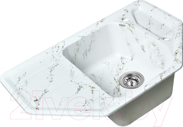 Изображение товара Мойка кухонная Wisent WE08-13 (с сифоном GER013)