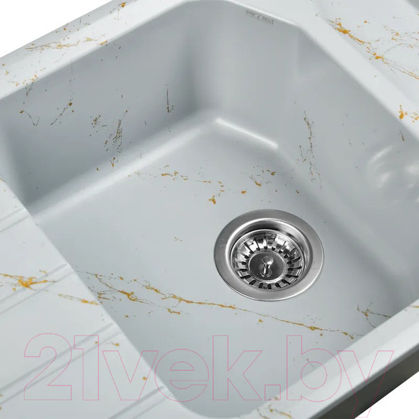 Изображение товара Мойка кухонная Wisent WE08-15 (с сифоном GER013)