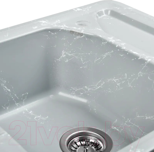 Изображение товара Мойка кухонная Wisent WE08-17 (с сифоном GER013)