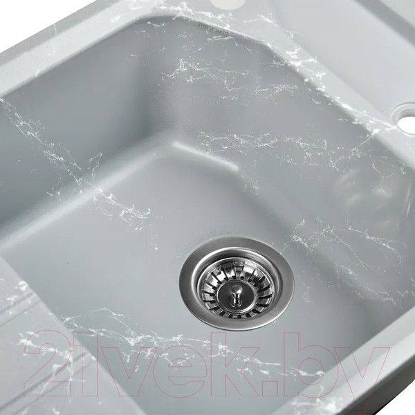 Изображение товара Мойка кухонная Wisent WE08-17 (с сифоном GER013)