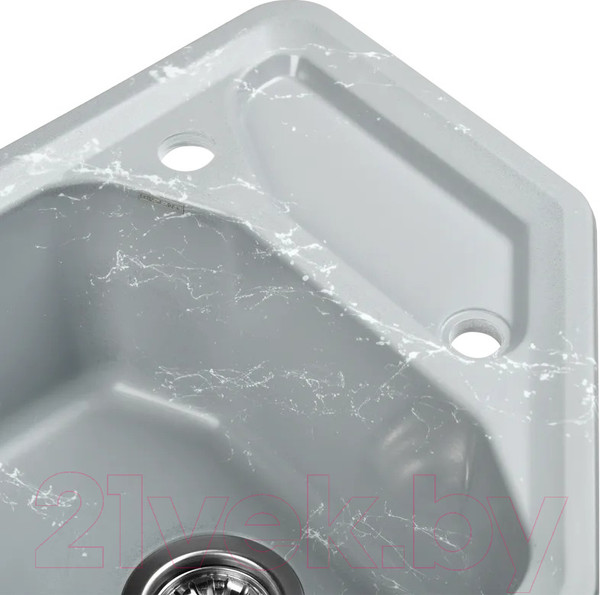 Изображение товара Мойка кухонная Wisent WE08-17 (с сифоном GER013)