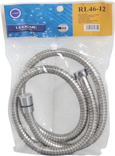 Изображение товара Душевой шланг Ledeme L46-12