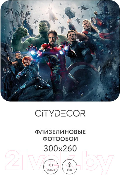 Изображение товара Фотообои листовые Citydecor Детская 365 (300x260см)