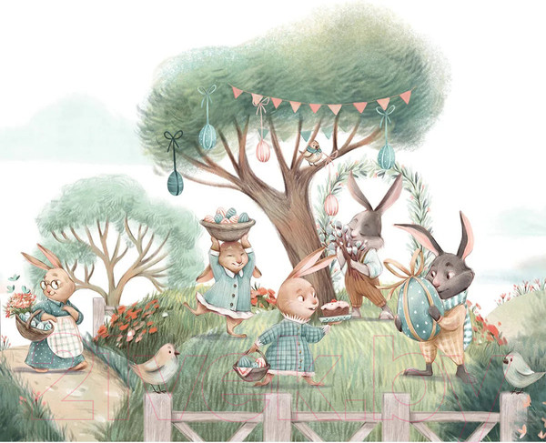 Изображение товара Фотообои листовые Citydecor Детская 375 (300x260см)