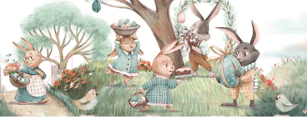 Изображение товара Фотообои листовые Citydecor Детская 375 (300x260см)