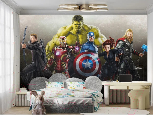 Изображение товара Фотообои листовые Citydecor Детская 378 (300x260см)