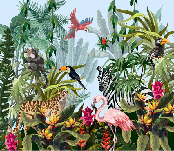 Изображение товара Фотообои листовые Citydecor Животные и Птицы 4 (300x260см)