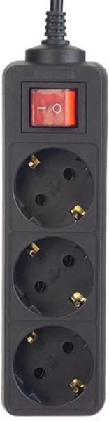Изображение товара Удлинитель Perfeo Powermate / PF-A4678 (3м, черный)