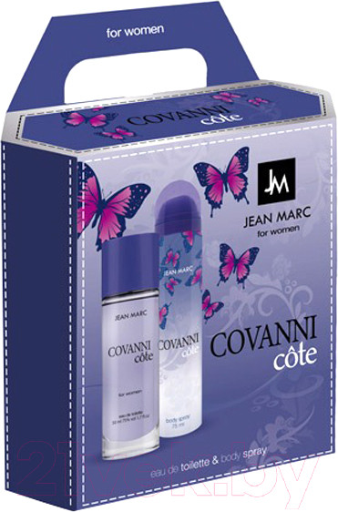 Изображение товара Парфюмерный набор Jean Marc Covanni Cote Туалетная вода+Дезодорант (50мл+75мл)
