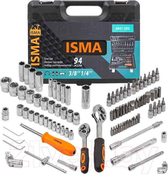 Изображение товара Универсальный набор инструментов ISMA 4941-5DS (52675)