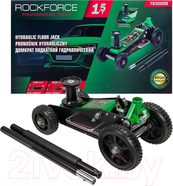 Изображение товара Подкатной домкрат RockForce RF-T830008