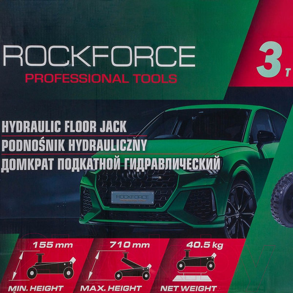 Изображение товара Подкатной домкрат RockForce RF-T830036