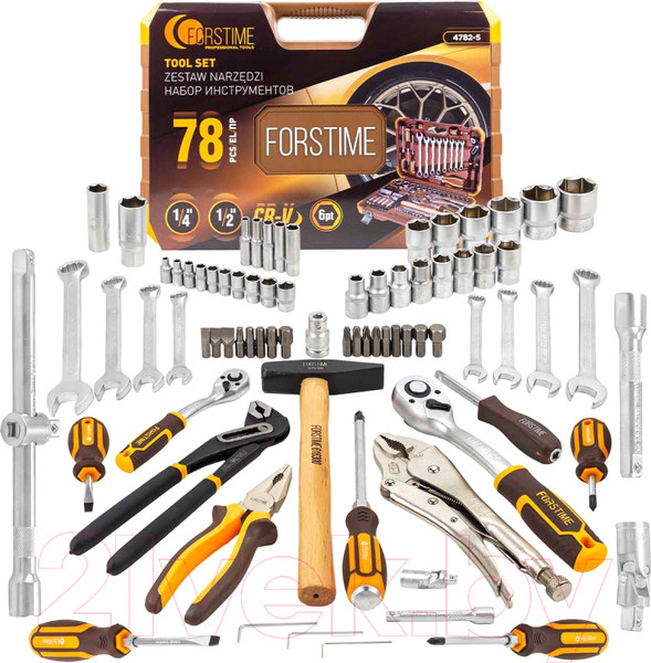 Изображение товара Универсальный набор инструментов Forstime FT-4782-5