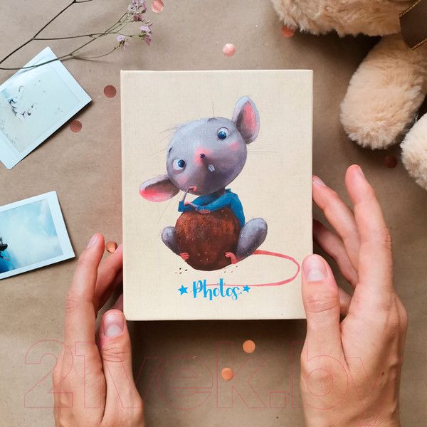 Изображение товара Фотоальбом Полином Мышка / FA 100.005-2