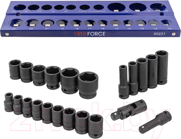 Изображение товара Набор головок слесарных Yataforce YF-50221MPB(57680)