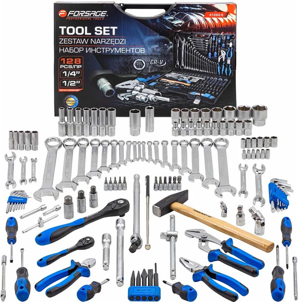 Изображение товара Универсальный набор инструментов Forsage F-41282-5 (58630)