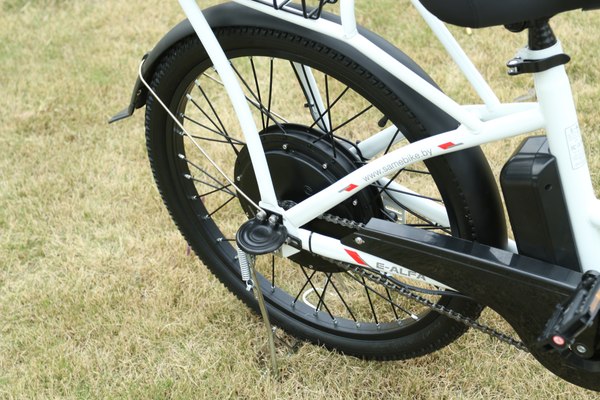 Изображение товара Электровелосипед Samebike Е-Alfa New со стальной рамой SB-E-ALFA350-36/10 (белый)