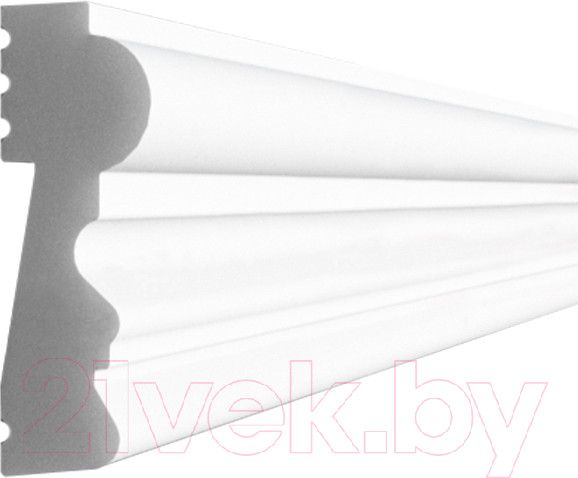 Изображение товара Молдинг SOLID 2UHD 04/42-СВ из экструдированного пенополистирола (2.4м/15x42мм, белый)