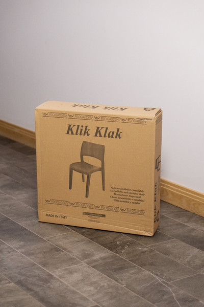 Изображение товара Стул пластиковый GreenDeco Klik Klak / KLK76CAN (антрацит)