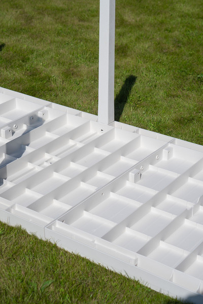 Изображение товара Стол садовый Ipae Progarden Indo / IND012BI (белый)