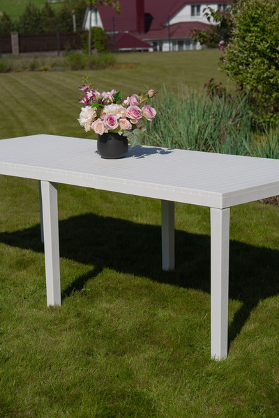 Изображение товара Стол садовый Ipae Progarden Indo / IND012BI (белый)
