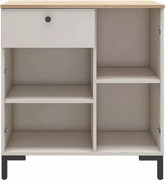 Изображение товара Тумба Stolline Тоскана с ящиком / 535.02 (кашемир серый)