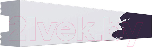 Изображение товара Молдинг SOLID 2UHD 16/27-СВ из экструдированного пенополистирола (2м, белый)