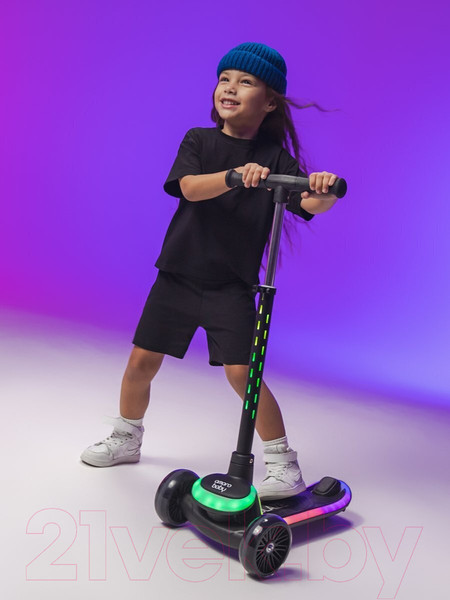 Изображение товара Самокат детский Amarobaby Blaze / AB23-27BLA/09 (черный)