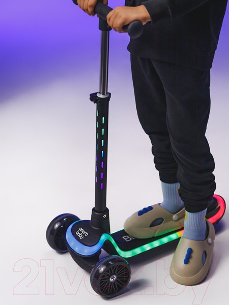 Изображение товара Самокат детский Amarobaby Blaze / AB23-27BLA/09 (черный)