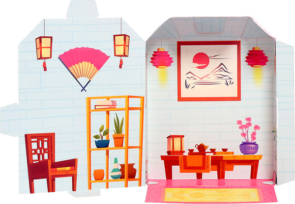 Изображение товара Развивающий игровой набор Happy Valley Магнитная. Модный домик. Кими / 9720846