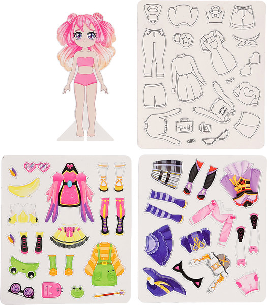 Изображение товара Развивающий игровой набор Happy Valley Магнитная. Модный домик. Кими / 9720846