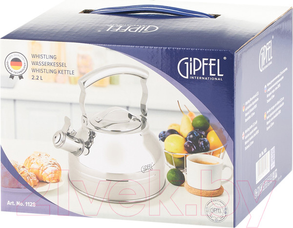Изображение товара Чайник со свистком Gipfel 1128