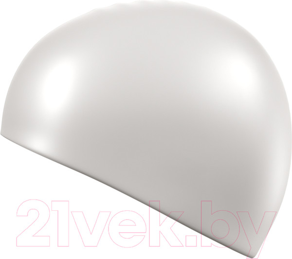 Изображение товара Шапочка для плавания Mad Wave Standart Cap Silicone (белый)