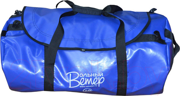 Изображение товара Гермосумка Вольный ветер ПВХ 60л / 21081 (синий)