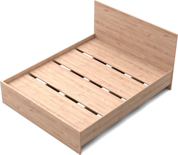 Изображение товара Двуспальная кровать MySTAR Сноули 1600 ИВ-121.05 (гикори кингстон)