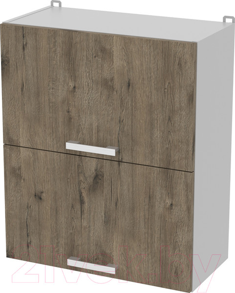 Изображение товара Шкаф навесной для кухни Интерлиния Компо ВШ60-720-2дг (дуб веллингтон)