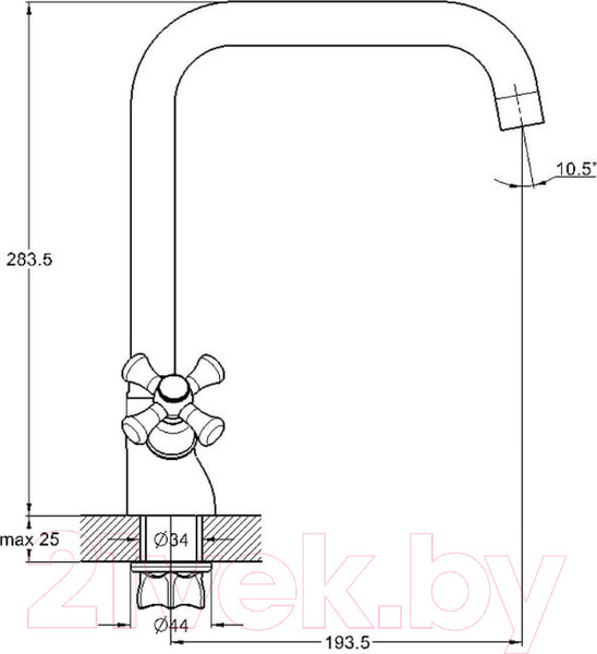 Изображение товара Смеситель G.Lauf QML4-C827