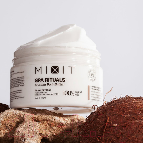 Изображение товара Крем для тела MIXIT Баттер с ароматом кокоса (250мл)