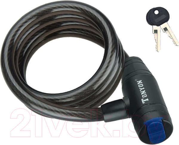 Изображение товара Велозамок Tonyon Кодовый 10x1000 / 573C-1010RS